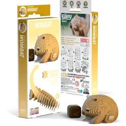 Australian Geographic Puzzles|5-7 Years-Wombat 3D Puzzle - by EUGY