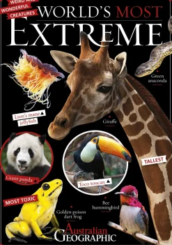 Kids Australian Geographic Animals & Nature|Age 8+-World's Most Extreme